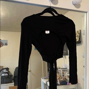 Long sleeve (open back)